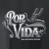 San Antonio Spurs Por Vida Screen printing Vinyl 30pcs