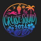 2024 Cruise Squad Exclusive Tee Screen printing Vinyl 30pcs