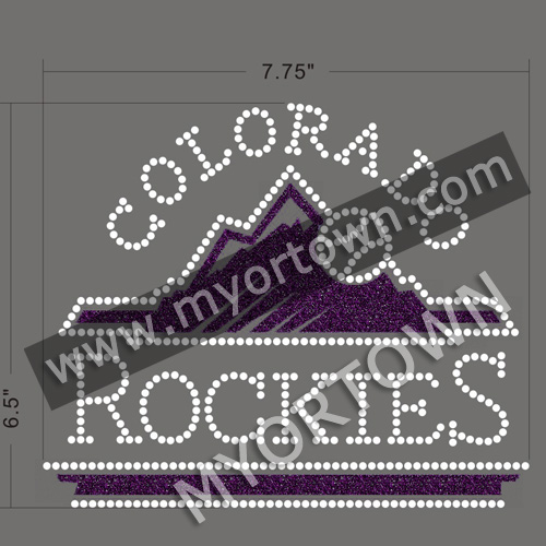 colorado rockies bling shirt