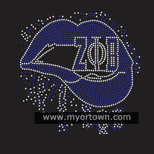 Zeta Phi Beta embroidery design