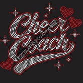 Cheer Coach rhinestone designs 2026 Rhinestone Transfer  30pcs